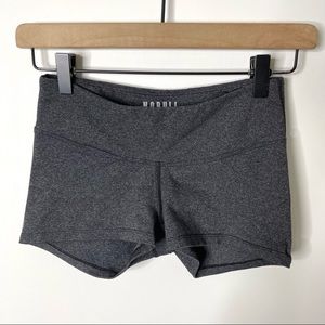 Nobull grey compression shorts